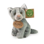 Plyšová kočka 11 cm sedící ECO-FRIENDLY, 6 druhů