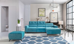 Sedací souprava Portland Provedení: Pravá varianta, látka: Uttario Velvet 2980