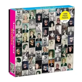 Galison Andy Warhol selfies 1000 dílků