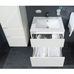 MEREO - Opto, koupelnová skříňka 61 cm, černá CN940S