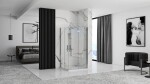 REA - Sprchová kabina Molier Chrome Double 80x100 KPL-K6370