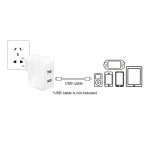 Dehner Elektronik TYPE-C30GC Adaptér USB-C 30 W do zásuvky (230 V), vnitřní Výstupní proud (max.) 3 A USB-C® Počet výstu