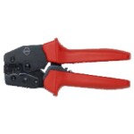 KNIPEX - kleště lisovací - 230mm - čtyřtrnové, stočené kontakty Harting; Ilme; Phoenix; Amphenol; Walther; HTS;Contact; Weidmüller 0.14-6mm², v plastovém kufříku s pěnovou vložkou (975265)