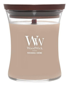 WoodWick svíčka: Patchouli Creme 275g