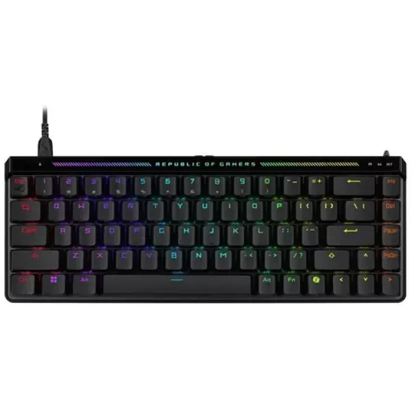 ASUS ROG Falchion Ace HFX černá / herní klávesnice / mechanická / drátová / spínače ROG HFX / US (90MP03VE-BKUA20)
