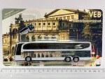 Reklamní autobus Mercedes + odznak VEB Getränkekombinat 1:87 H0 (A-17)