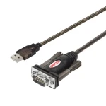 Unitek Y-105 černá / Redukce USB-A (M) - RS-232 DB-9 (M) / 1,5 m (Y-105)