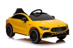 Mamido Elektrické autíčko Mercedes CLA 45s AMG 4x4 žluté