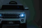 Mamido Elektrické autíčko Land Rover Discovery bílé