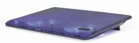 Rozbaleno - Gembird NBS-2F15-05 černá / chladicí podložka pod notebook / 15.6" / 2x LED ventilátor / rozbaleno (NBS-2F15-05.Rozbaleno)