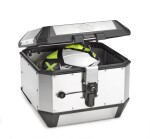 Ala44A stříbrný horní kufr Givi Trekker Alaska celohliníkový (Monokey topcase), objem 44 ltr.