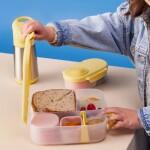 B.box sada krabiček snack tubs růžové