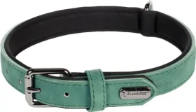 Flamingo Delu Obojek s neoprenovým polstrováním zelená M (FLA-519294)