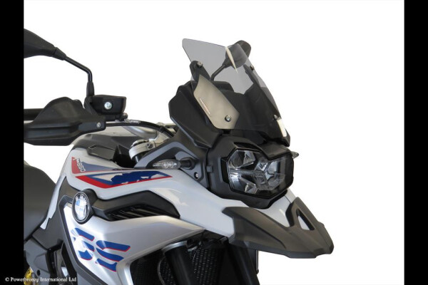 Bmw F 750GS 18-23, F 800GS 24-26 Turistické plexi Powerbronze 310mm - tmavě kouřové