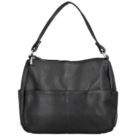 Stylová dámská koženková kabelka na rameno Irenea, černá