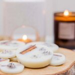 Stoneglow Vonný vosk do aromalampy Palo Santo/Amber – 10 ks, 124 g, přírodní barva, vosk