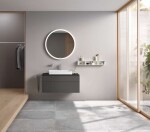DURAVIT - DuraSquare Umyvadlová mísa 60x34 cm, DuraCeram, s WonderGliss, alpská bílá 23556000001