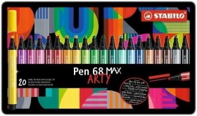 STABILO Pen 68 MAX Arty - 20 ks sada