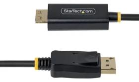 StarTech DisplayPort - HDMI kabel černá / 4,5 m / Aktivní / 4K60Hz (15F-DP-HDMI-4K60-GR)