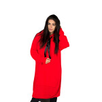 HOSH Pletené šaty EVELYN s kapucí Barva: Bílá