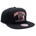Mitchell & Ness Pánská kšiltovka Chicago Bulls NBA Back To Back Champions Snapback