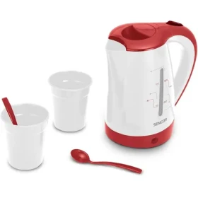 SENCORSWK 150RD červená / Cestovní rychlovarná konvice / 1100W / 0.5L (8590669358427)