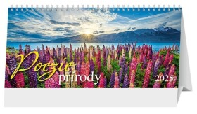 Kalendář 2025 Poezie přírody, stolní, 29,7 x 13,8 cm