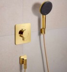 HANSGROHE - Ecostat Comfort Q Termostatická baterie pod omítku, leštěný vzhled zlata 33712990