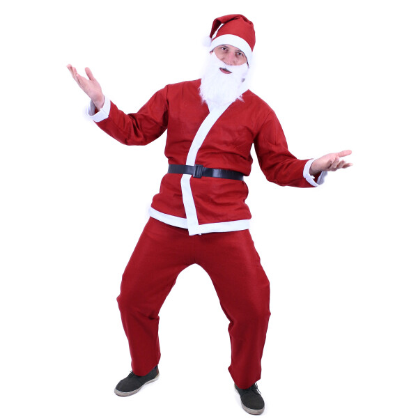 Kostým Santa Claus (bez vousů) dospělý