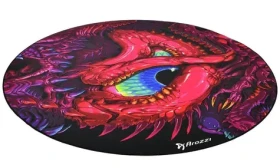 AROZZI Zona Floorpad Crawling Chaos / ochranná podložka na podlahu / kulatá 121 cm průměr / dračí design (AZ-ZONA-PAD-CHAOS)