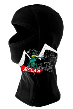 Zimní KUKLA RELAX RK02A5 - black Velikost: XS