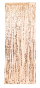 Párty závěs růžovo-zlatý 91 cm x 2,4 m Párty závěs růžovo-zlatý 91 cm x 2,4 m