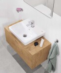 GROHE - Euro Ceramic Umývátko 45x39 cm, s přepadem, otvor pro baterii, alpská bílá 102435SH00