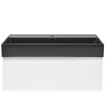 Koupelnová skříňka s umyvadlem SAT B-WAY 99x30x45 cm bílá lesk BWAY100WU2B BWAY100WU2B