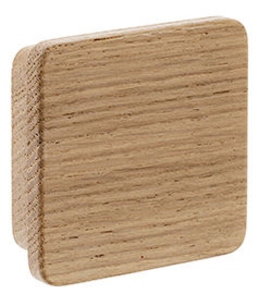 Tulip Nábytková knopka dřevěná Square dub (404338)