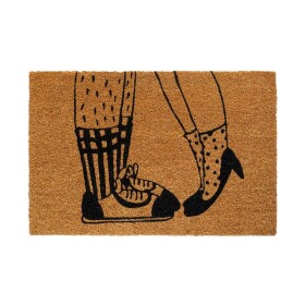 Helen b Rohožka z kokosového vlákna Kissing 60 x 40 cm, přírodní barva