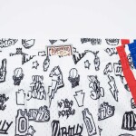 Mitchell & Ness Pánské kraťasy Philadelphia 76ers NBA Doodle Swingman Shorts Velikost: XL