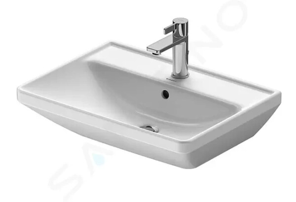 DURAVIT - D-Neo Umyvadlo 600x440 mm, 1 otvor pro baterii, bílá 2366600000