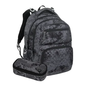 Bagmaster ZIPSTER 25 B studentský set – šedý Šedá 30 l 191814