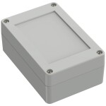 TRU COMPONENTS TC-10860452 univerzální pouzdro 105 x 70 x 40 polykarbonát světle šedá 1 ks