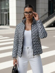 Dámská přechodná krátká prošívaná bunda MY DEAR černá FashionStreet TY4505 L