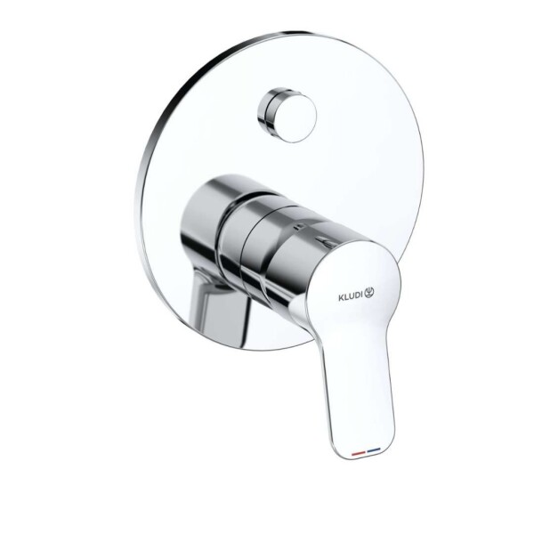 KLUDI - Pure&Easy Baterie pod omítku pro 2 spotřebiče, chrom 377590565