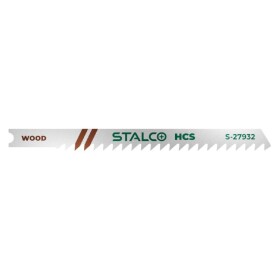 Listy pilové do přímočarých pil - na dřevo U, 2,0 x 52 mm, STALCO