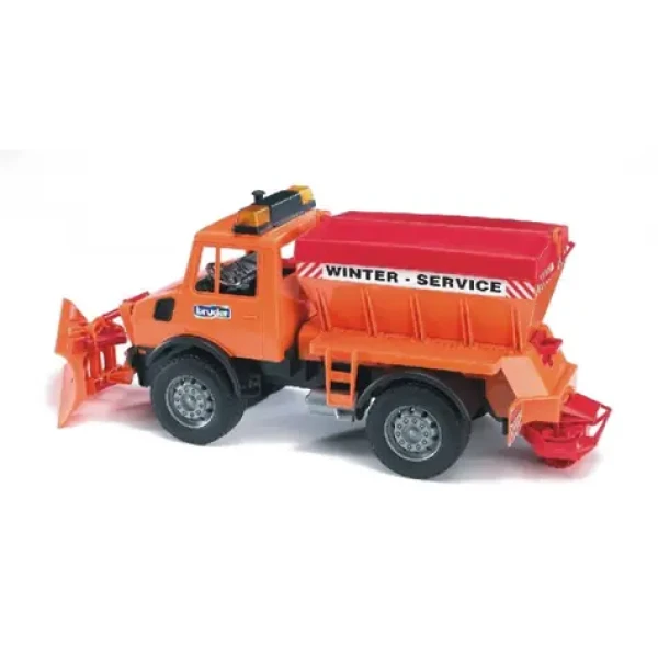 Bruder 02572 Sypač MB Unimog s radlicí