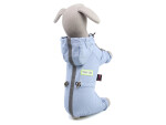 Zizi pláštěnka pro psa Barva: Modrá, Délka zad (cm): 37, Obvod hrudníku: 45 - 51 cm