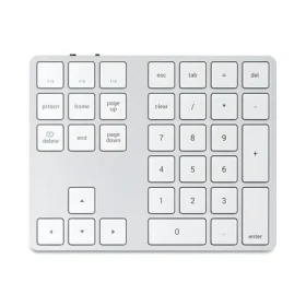 Satechi Extended Wireless Keypad stříbrná / Bezdrátová numerická klávesnice (ST-XLABKSDE)