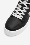 Sportovní obuv DC Shoes MANTECA 4 PLATFORM ADJS100156-BKW Syntetický materiál,Přírodní kůže (useň) - Lícová