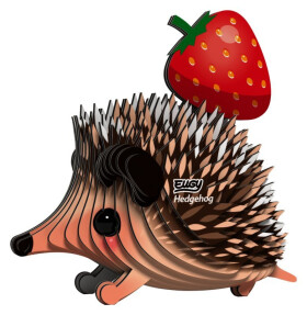 EUGY 3D kartonová skládačka - Ježek