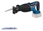 Bosch GSA 18V-28 modrá-černá / Přímočará pila / 18 V / řez do dřeva 230 mm / zdvih 28 mm / solo bez aku (06016C0001)