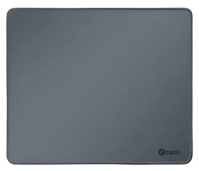 C-TECH MP-01 šedá / Podložka pod myš / 320x270x4mm / obšité okraje (MP-01GR)